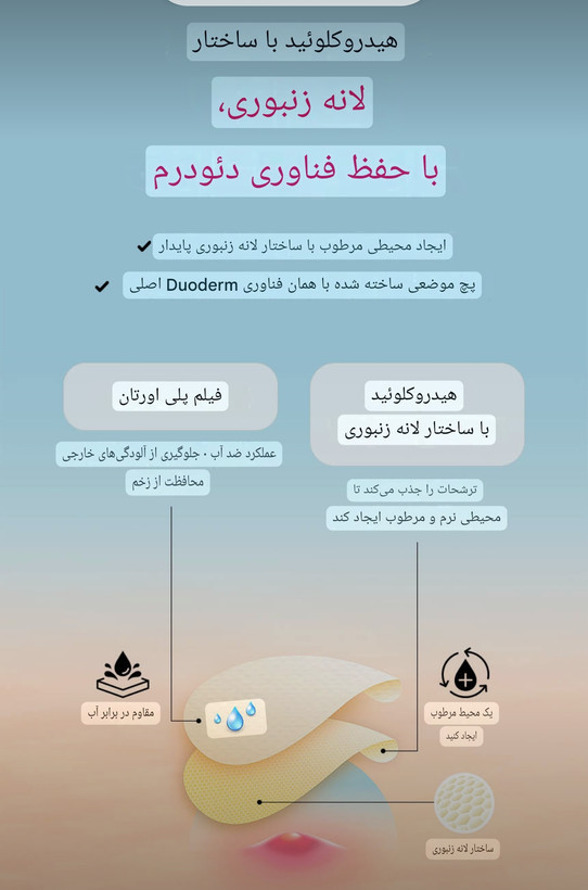 پچ های جوش هیدروکلوئید jaywave