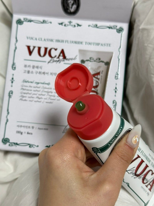 خمیردندان فلوراید بالا Vuca