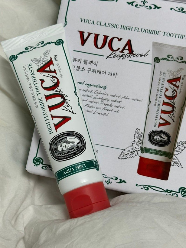 خمیردندان فلوراید بالا Vuca