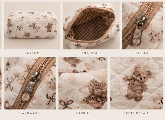 کیف موسلین BAG خرسی