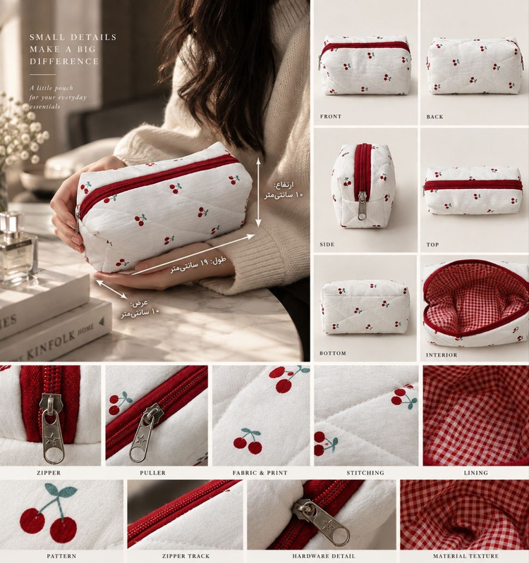 کیف موسلین BAG چری