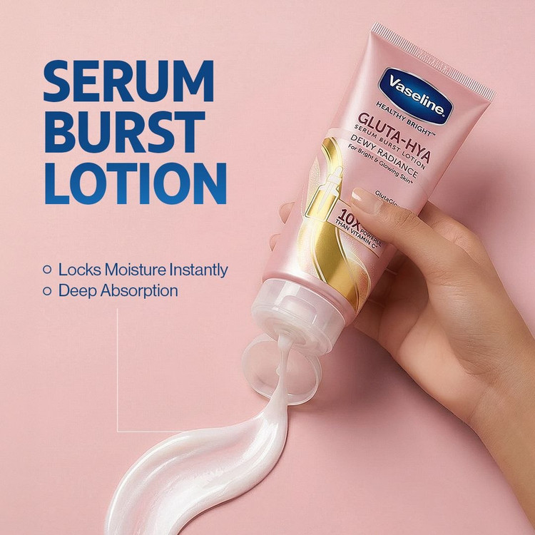 لوسیون بدن سرمی گلوتا-هیا Vaseline