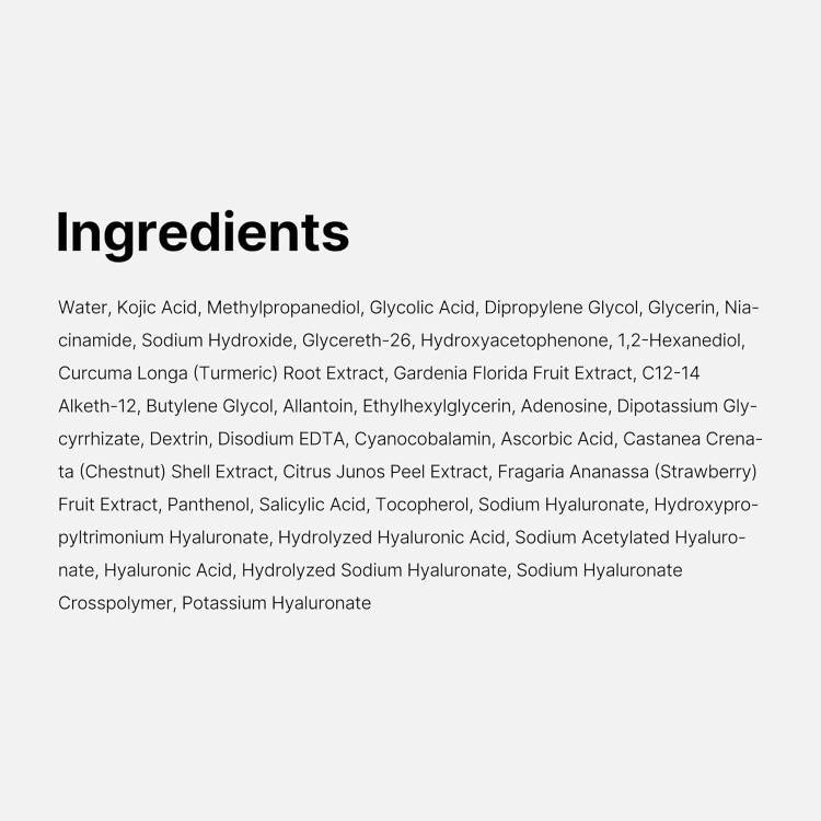 پد تونر کوجیک اسید و زردچوبه Medicube