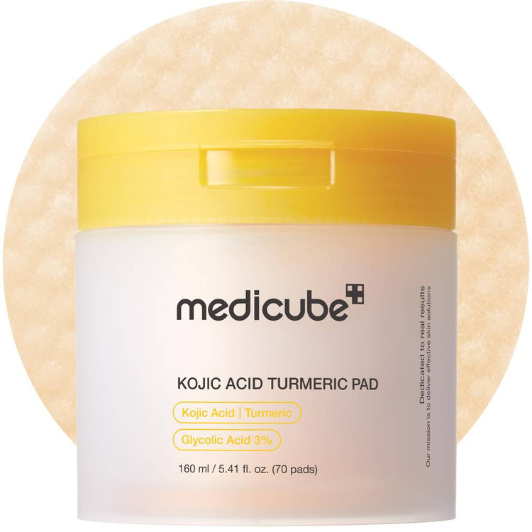 پد تونر کوجیک اسید و زردچوبه Medicube