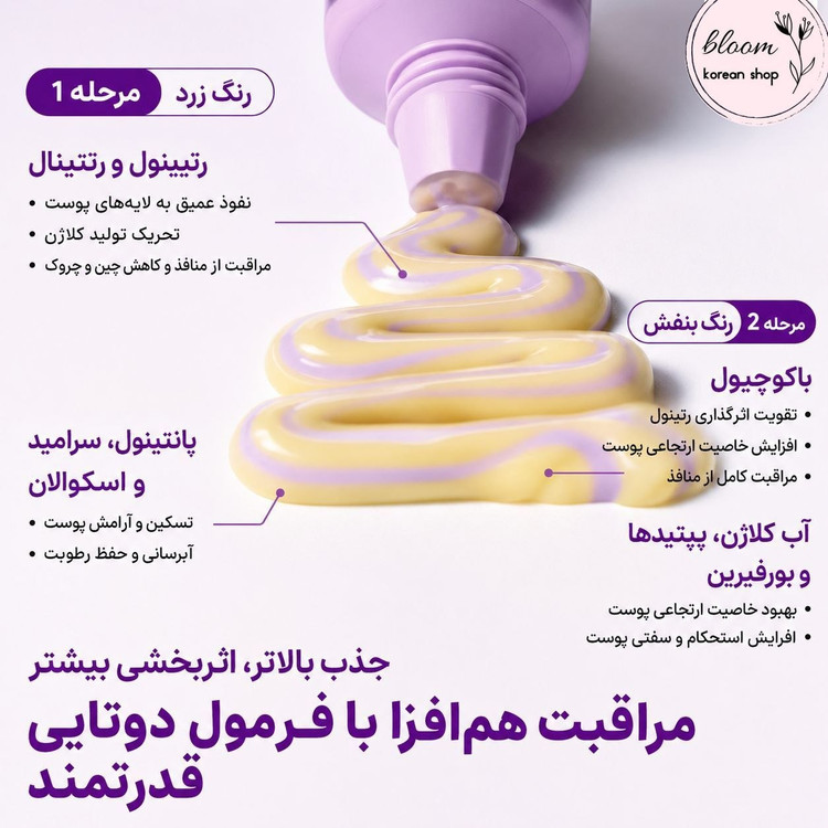 کرم دوگانه رتینول و باکوچیول سامبایمی