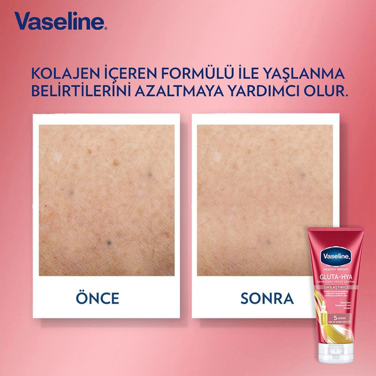 لوسیون بدن گلوتا-هیا مدل ضدچروک Vaseline