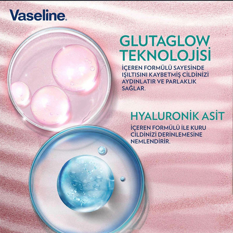 لوسیون بدن گلوتا-هیا مدل ضدجوش و لک Vaseline