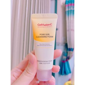فوم پاک کننده ضدآفتاب cell fusion c