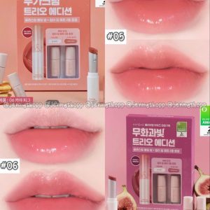 ست بالم لب براق و مات کننده لب مینی و تینت لب مات مینی رومند ست کد 06