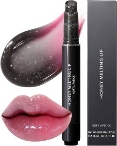 رژ لب براق عسلی و حجم دهنده نیچرریپابلیک کد 16