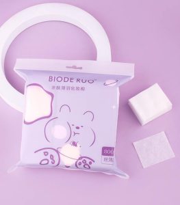 پد تونر پنبه بسیار نازک از برند biode ruo
