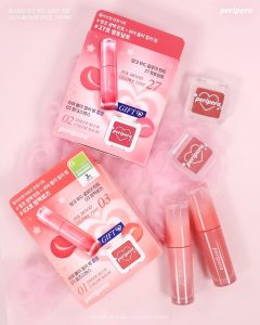 ست تینت براق و رژلب مات پریپرا