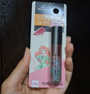 تینت لب رنگی ژاپنی طرح دیزنی دایسو رنگ Pink red